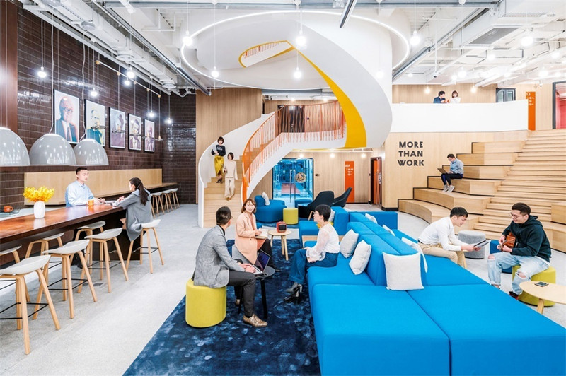 黃浦6000平聯合辦公設計裝修效果